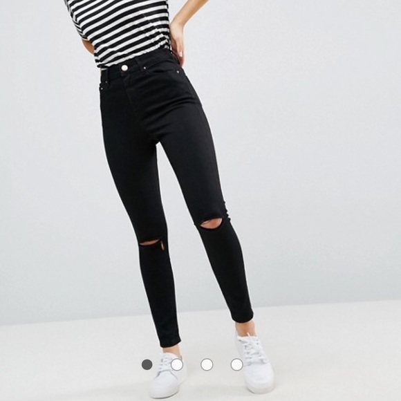 asos black jeans womens